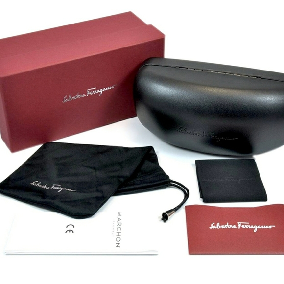 FERRAGAMO Model SF180SP Sunglasses in BLACK/GOLD - Picture 7 of 7